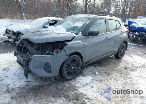 2021 Nissan Kicks Sr Xtronic Cvt z USA, uszkodzony, nr VIN 3N1CP5DV8ML550876